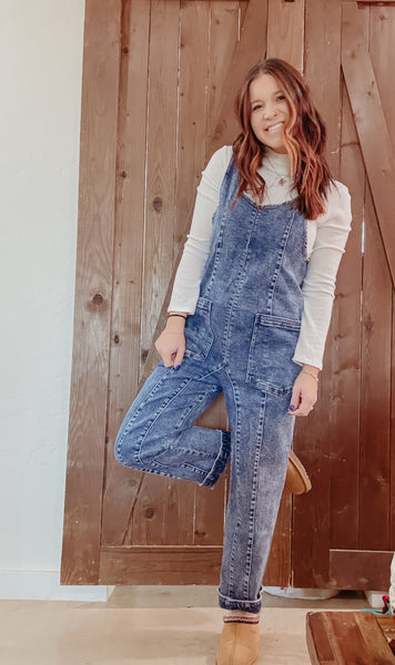 Blakely Denim Overalls