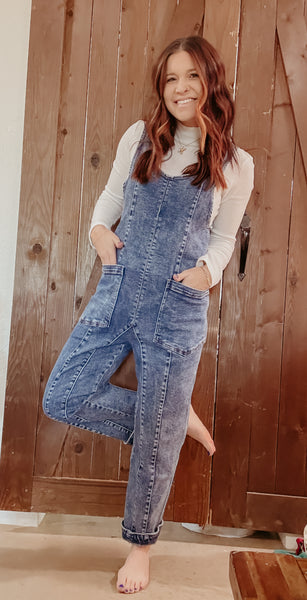 Blakely Denim Overalls